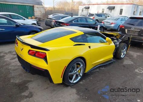 2014 Chevrolet Corvette Stingray from USA, damaged, VIN 1G1YF2D75E5109321